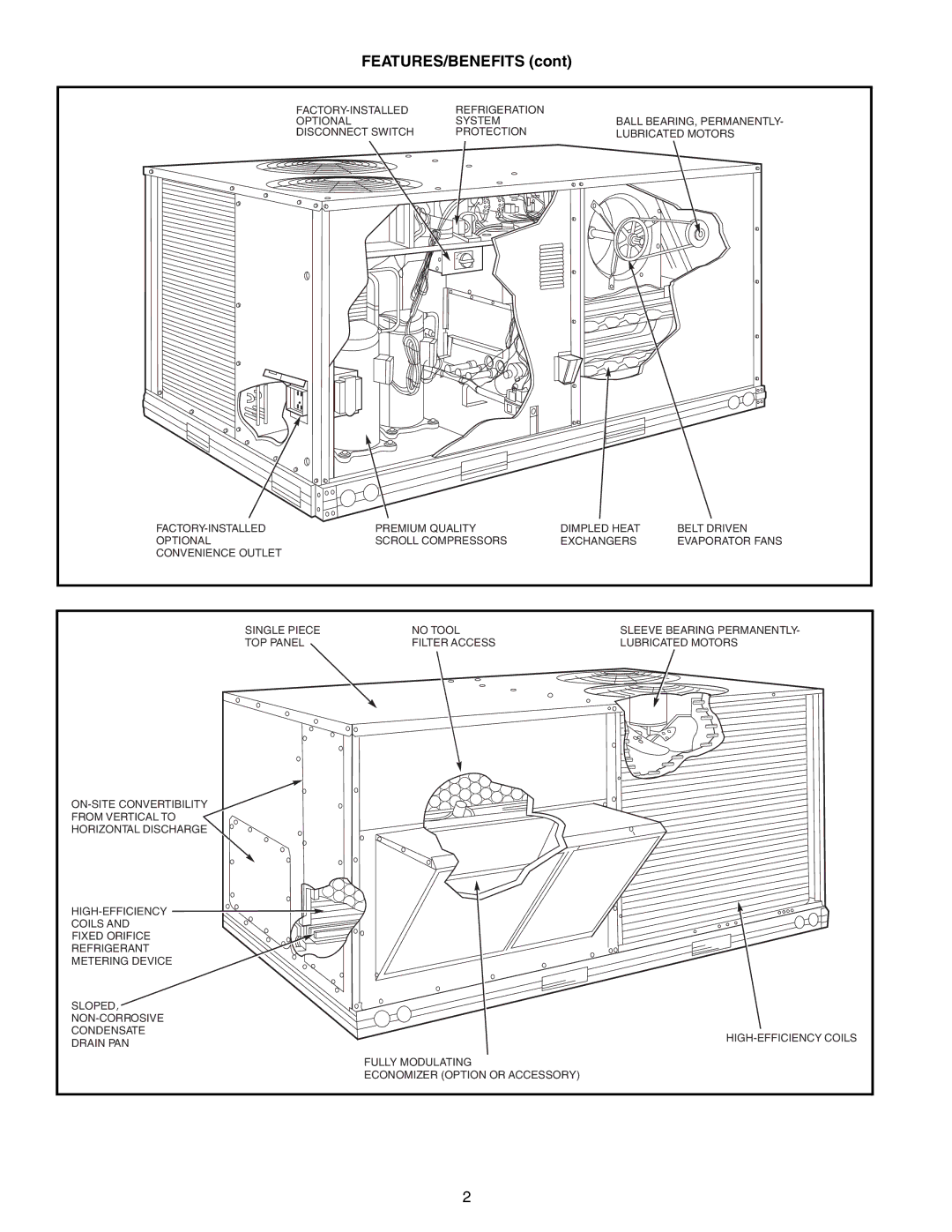 Bryant 581B manual Features/Benefits 