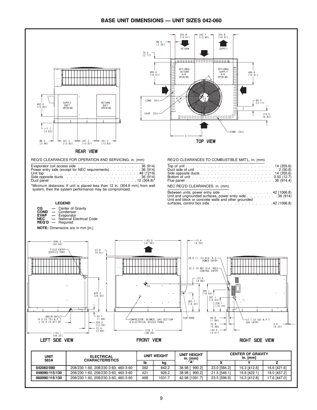 Bryant 583A manual ``A 042060/090 