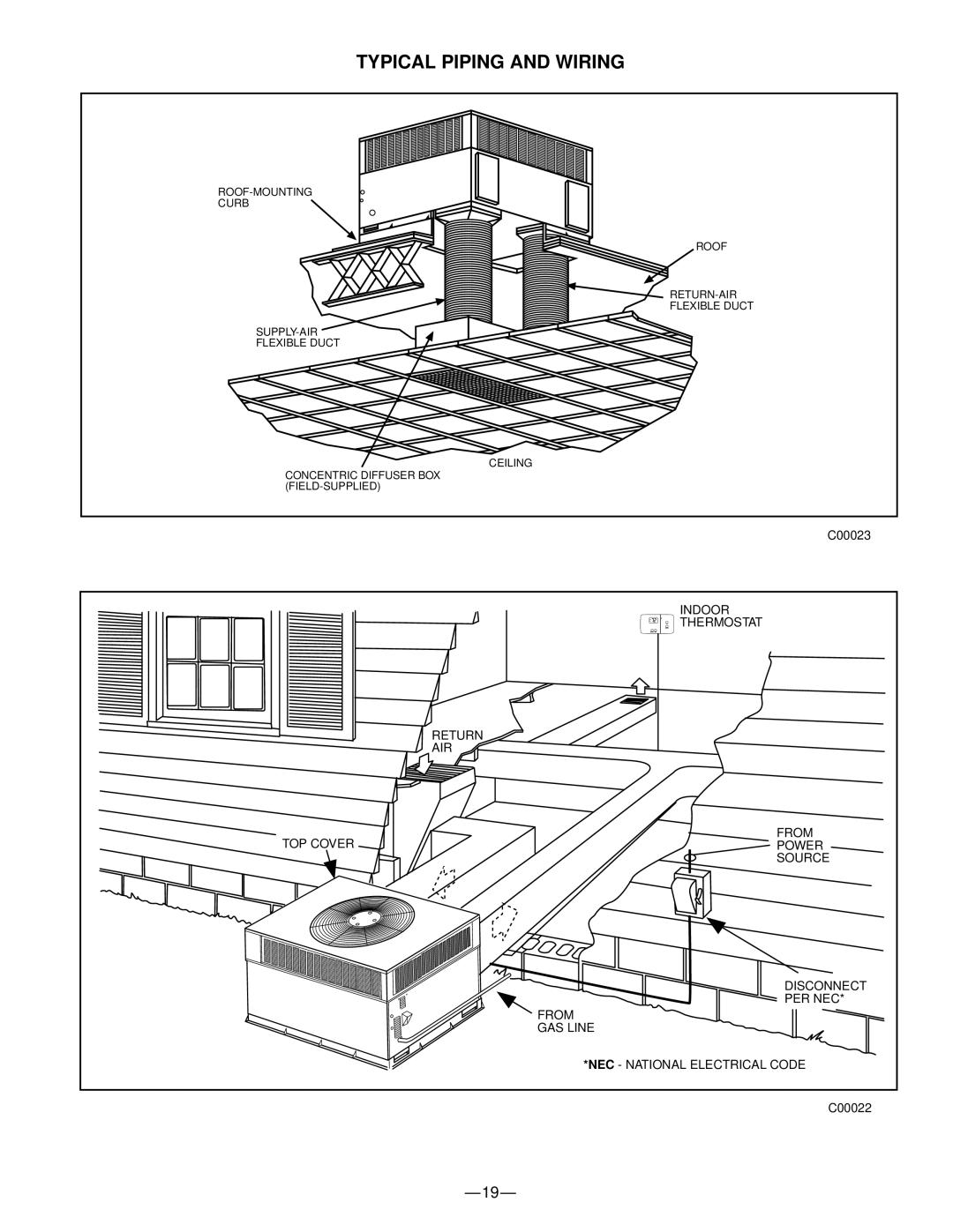 Bryant 583B manual Typical Piping and Wiring 