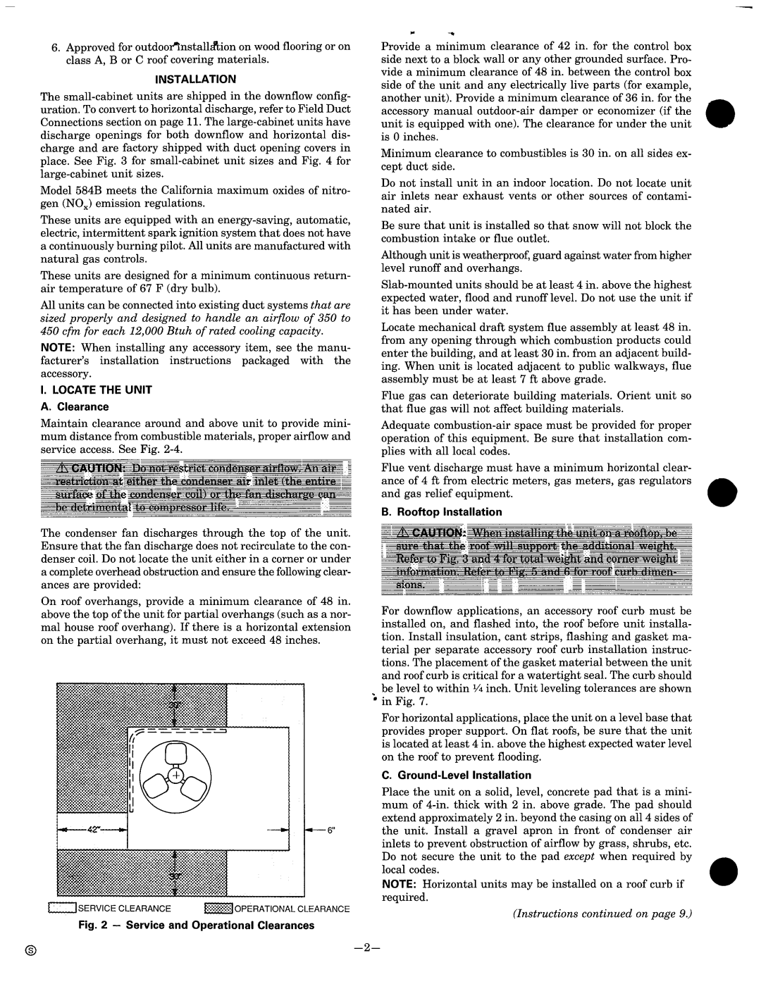 Bryant 584B manual 