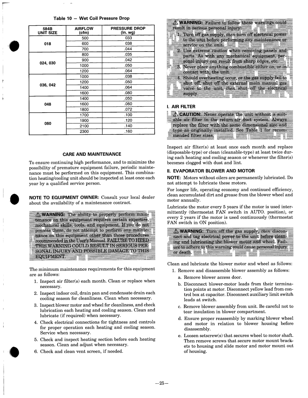 Bryant 584B manual 