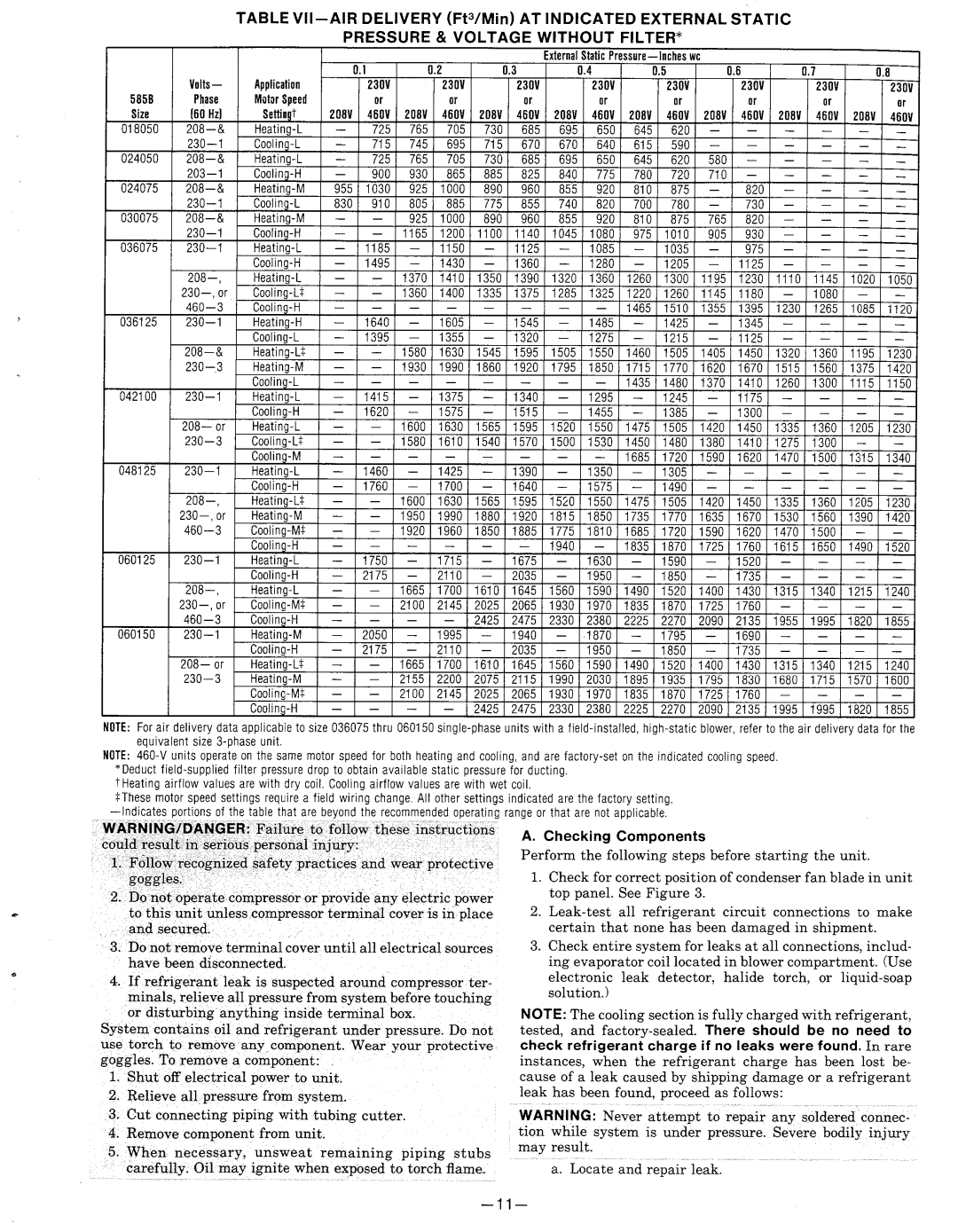 Bryant 585B manual 