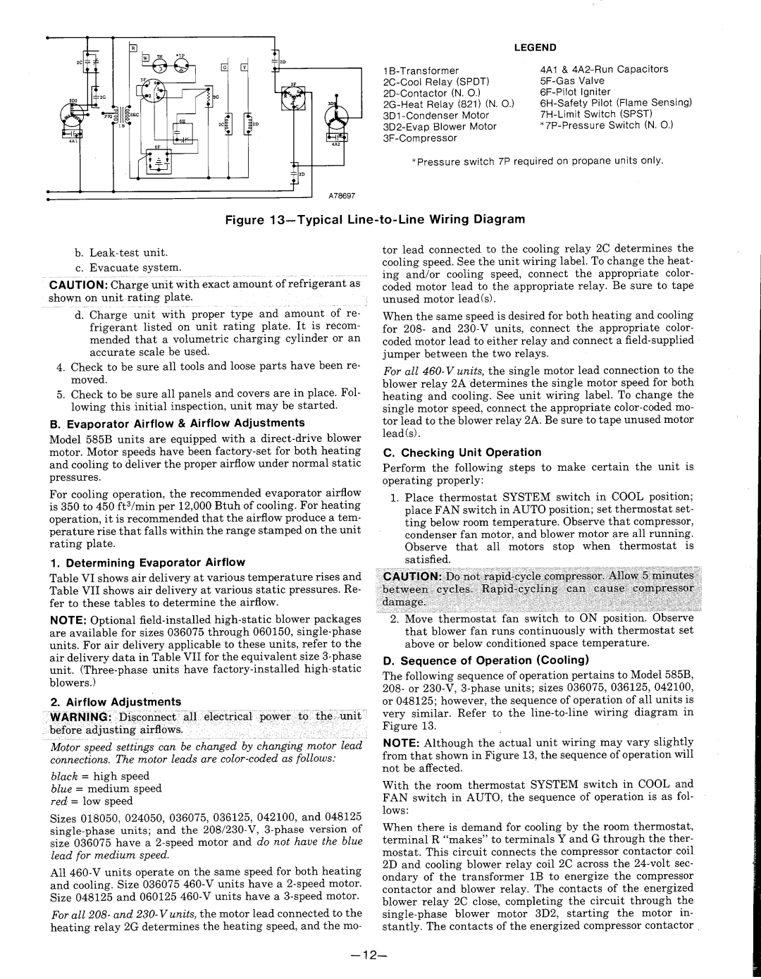 Bryant 585B manual 