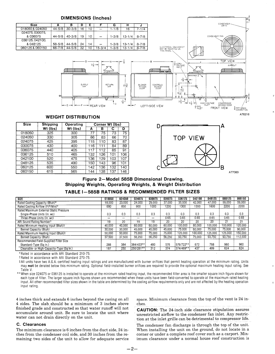 Bryant 585B manual 