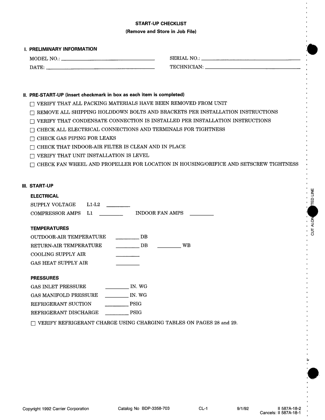 Bryant 587A manual 