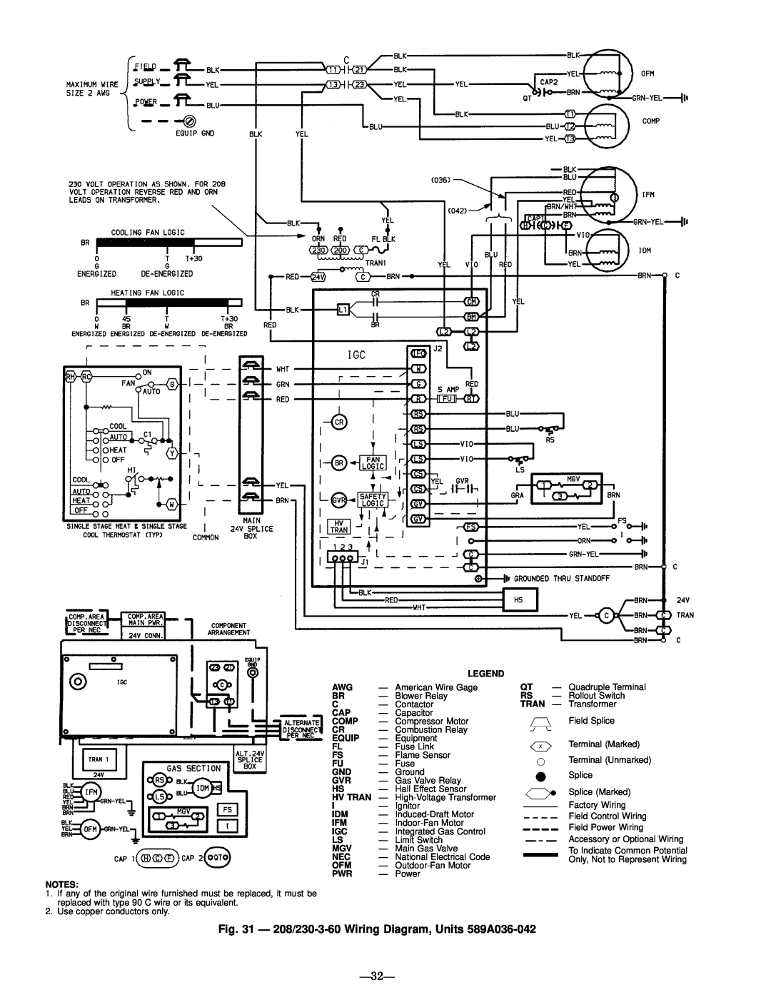 Typical Field Wiring - Bryant 588A User Manual [Page 22]