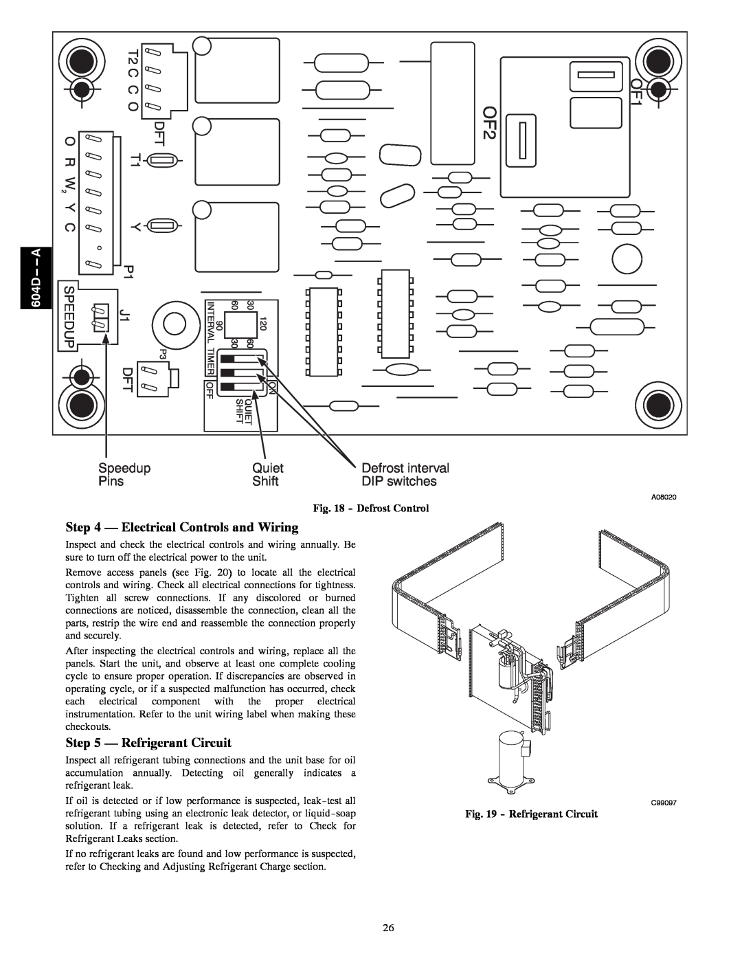Bryant 604D--A installation instructions Electrical Controls and Wiring, Refrigerant Circuit 