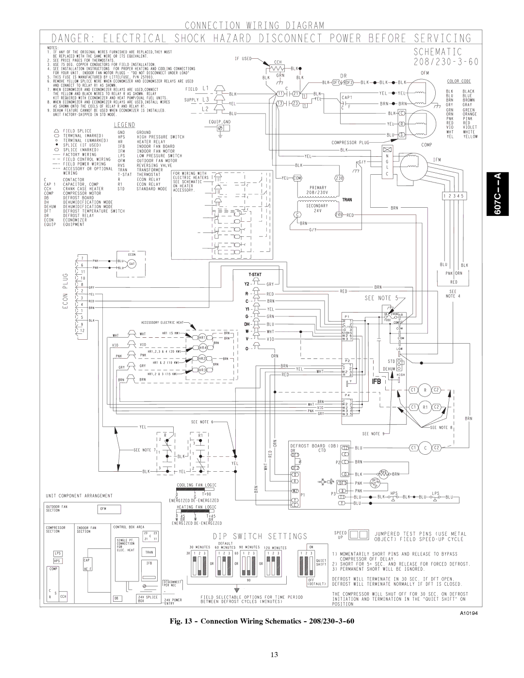 Bryant 607C-A installation instructions 607C a 