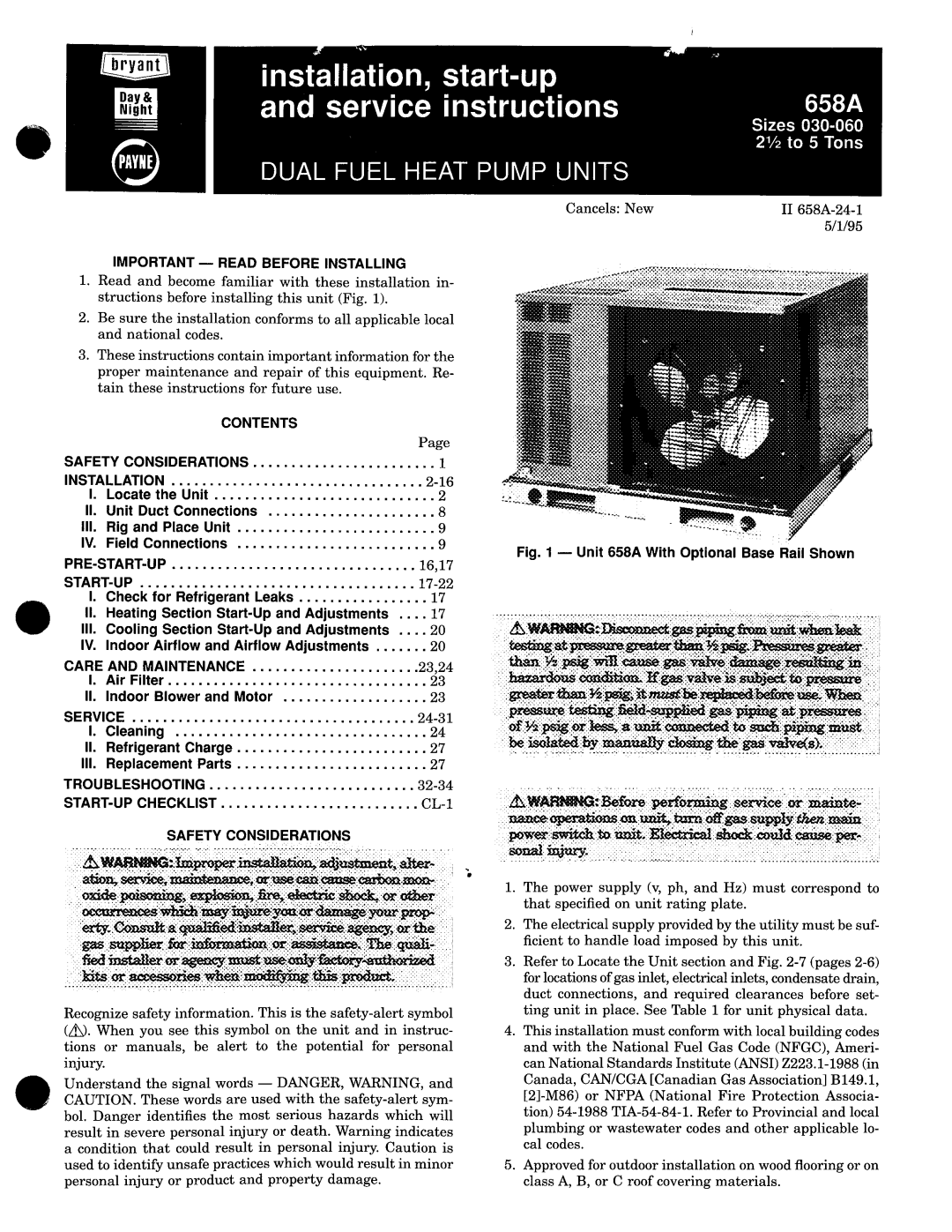 Bryant 658A manual 