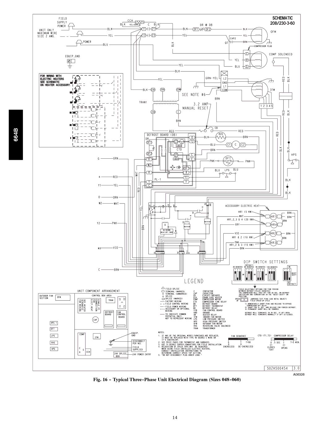 Bryant 664B installation instructions A06326 