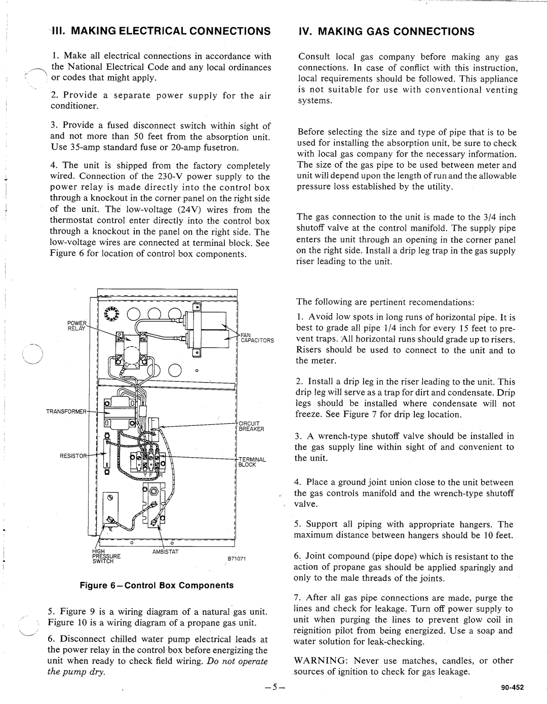 Bryant 90-452 manual 