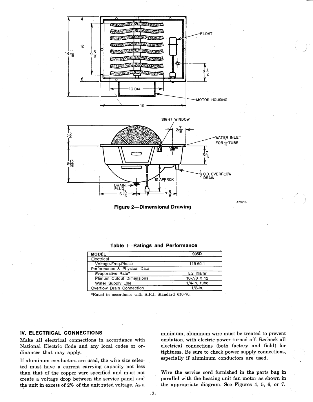 Bryant 905D manual 