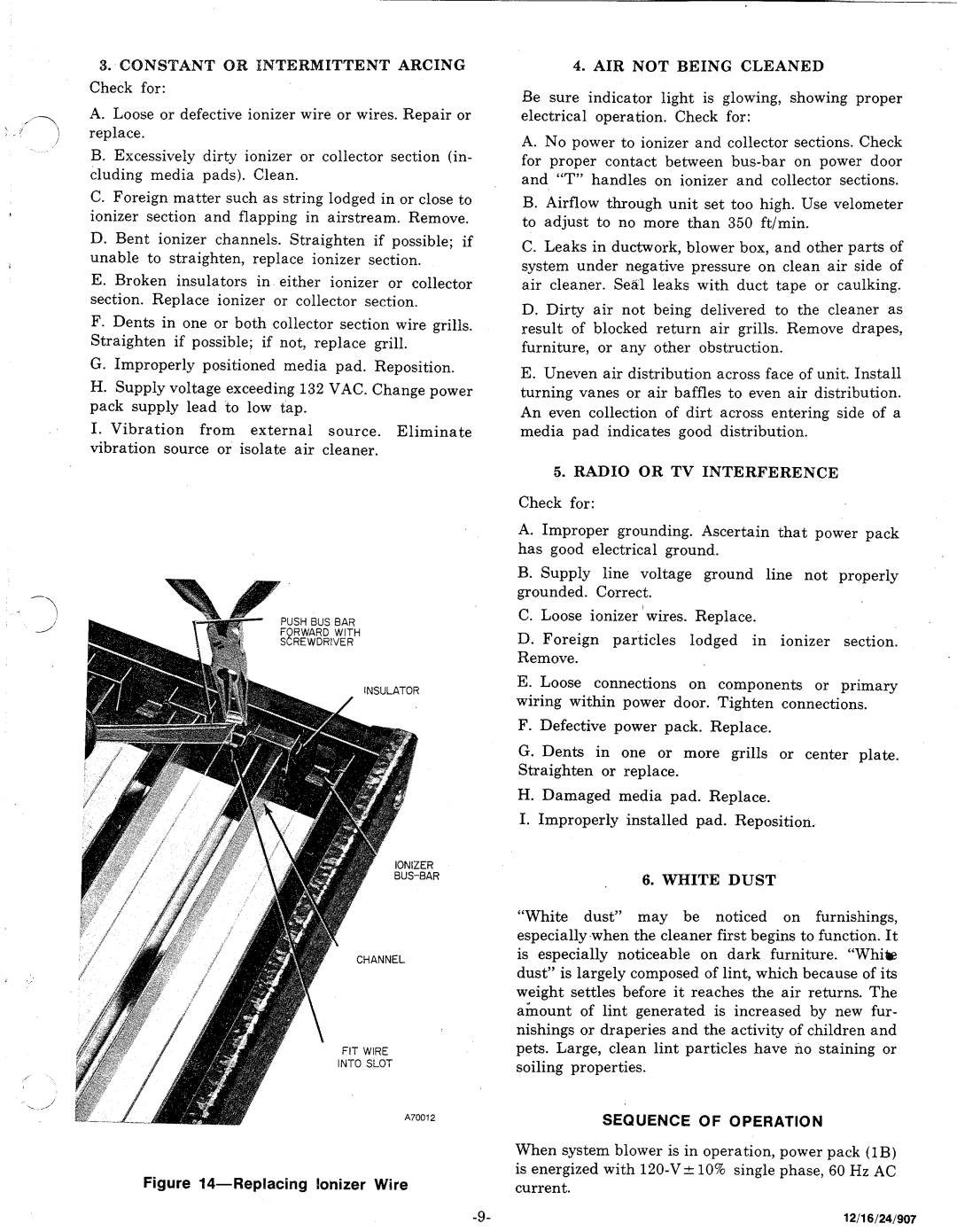 Bryant 907 manual 