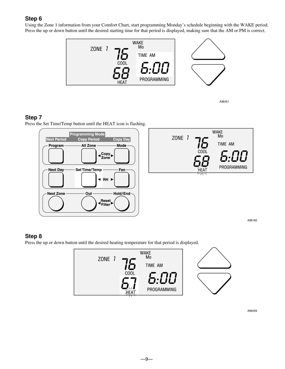 Bryant A96447 manual A96451 