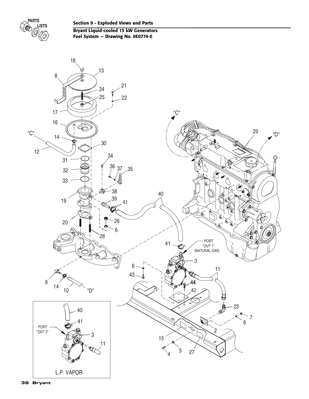 Bryant ASPAS1BBL015 owner manual Vapor 