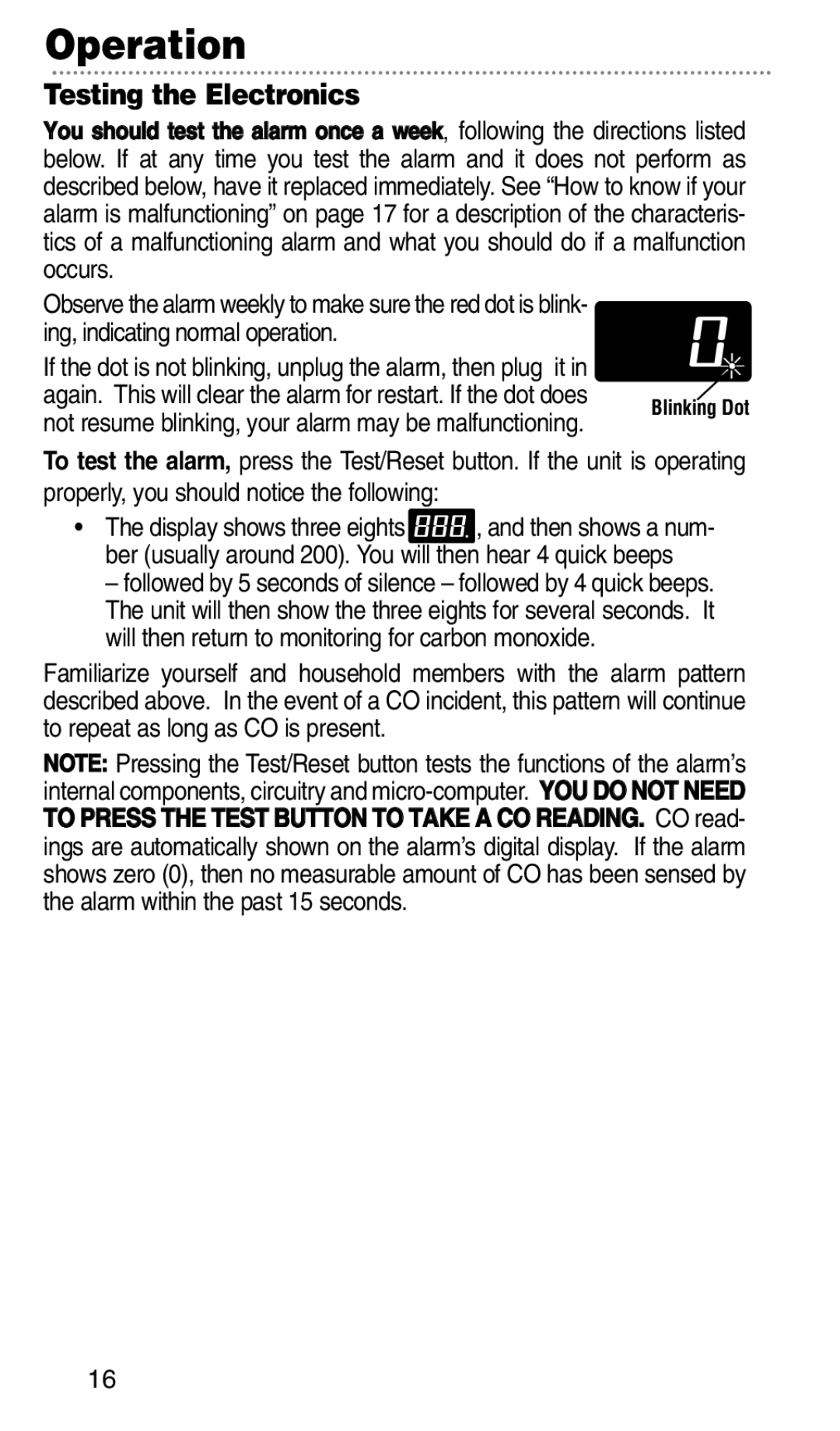 Bryant KNCGPP3RC manual Testing the Electronics 