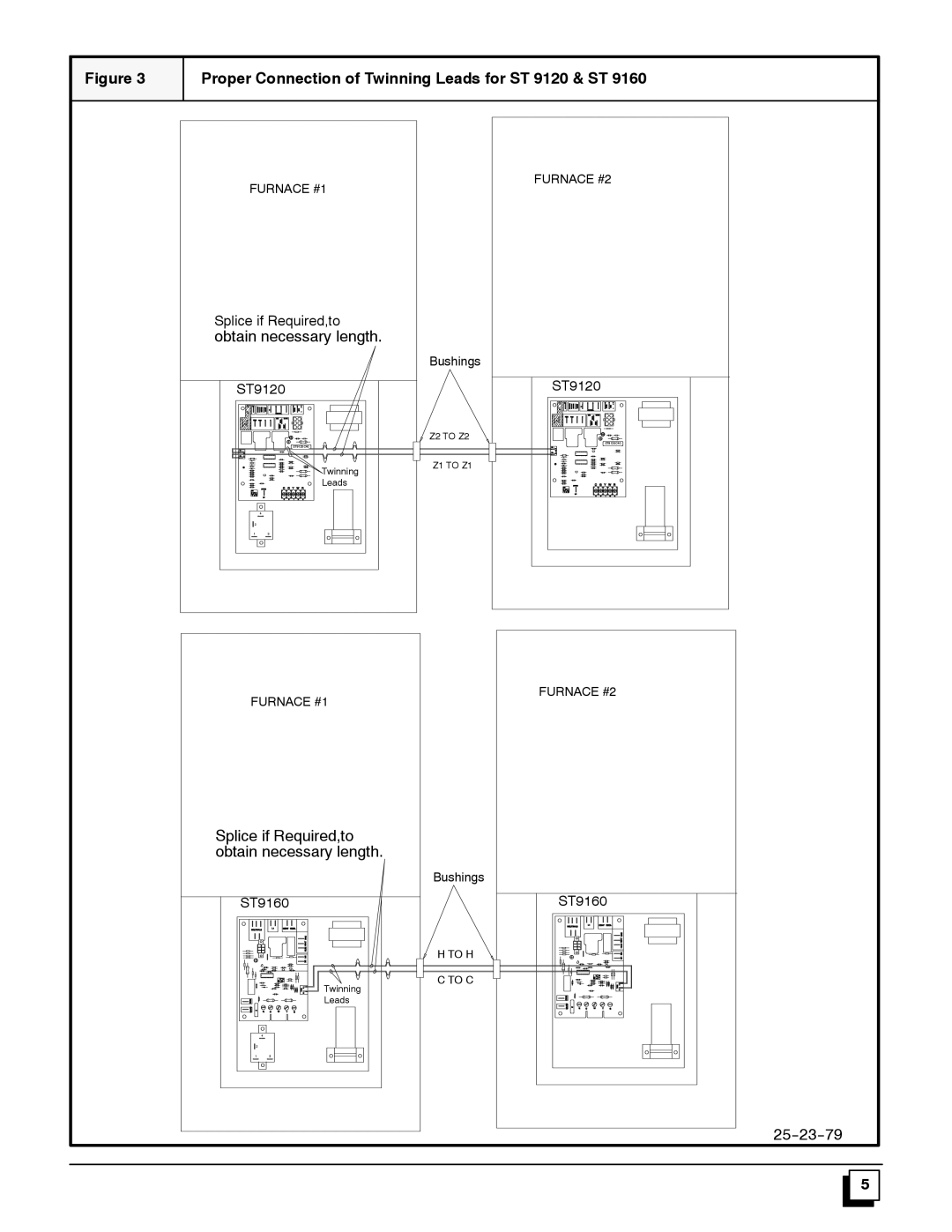 Bryant NAHA003WK.01 installation instructions Splice if Required,to Obtain necessary length, 25--23--79 