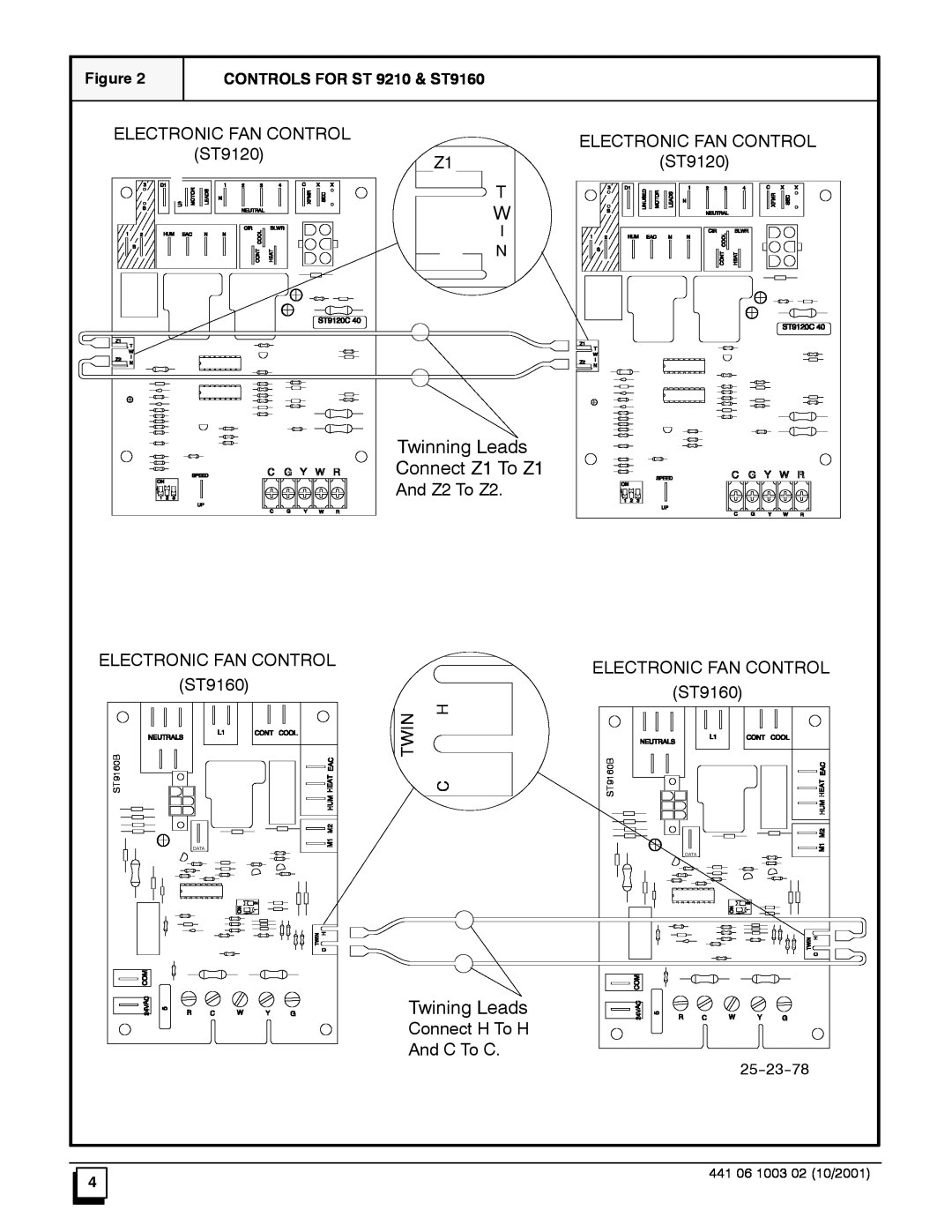 Bryant NAHA003WK.01 installation instructions Twinning Leads, Connect Z1 To Z1, Twining Leads 