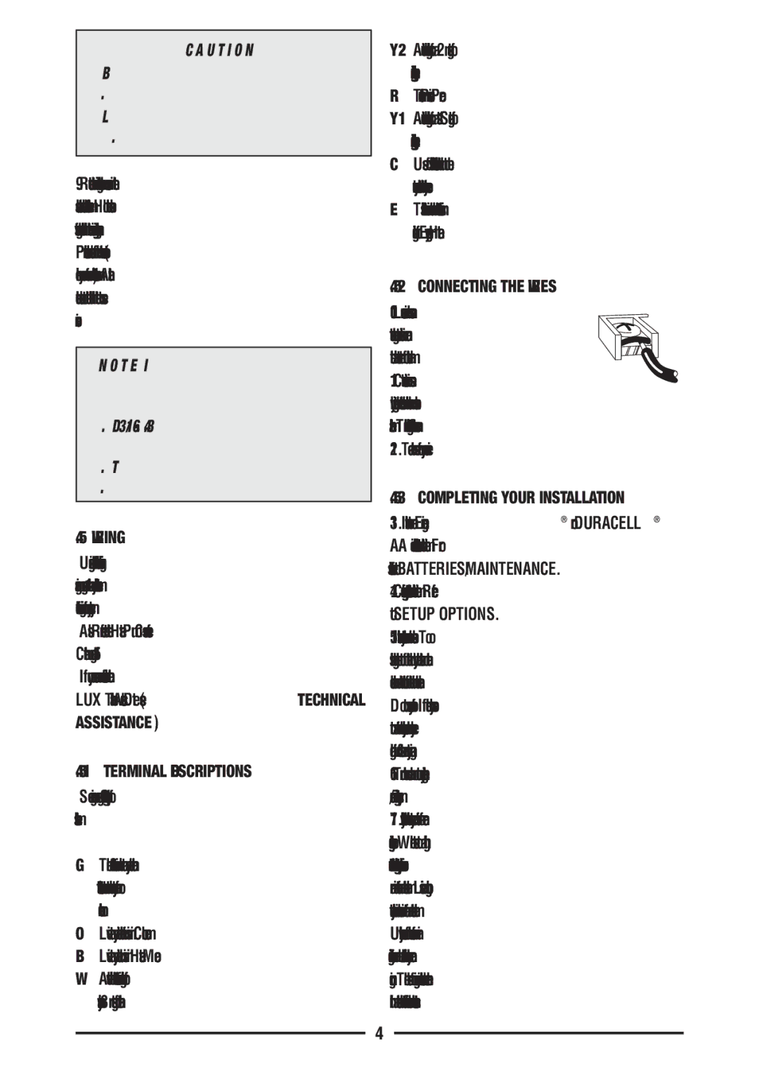 Bryant PSPHA732 warranty Wiring, Also Refer to the Heat Pump Cross-reference Chart on, Terminal Descriptions 