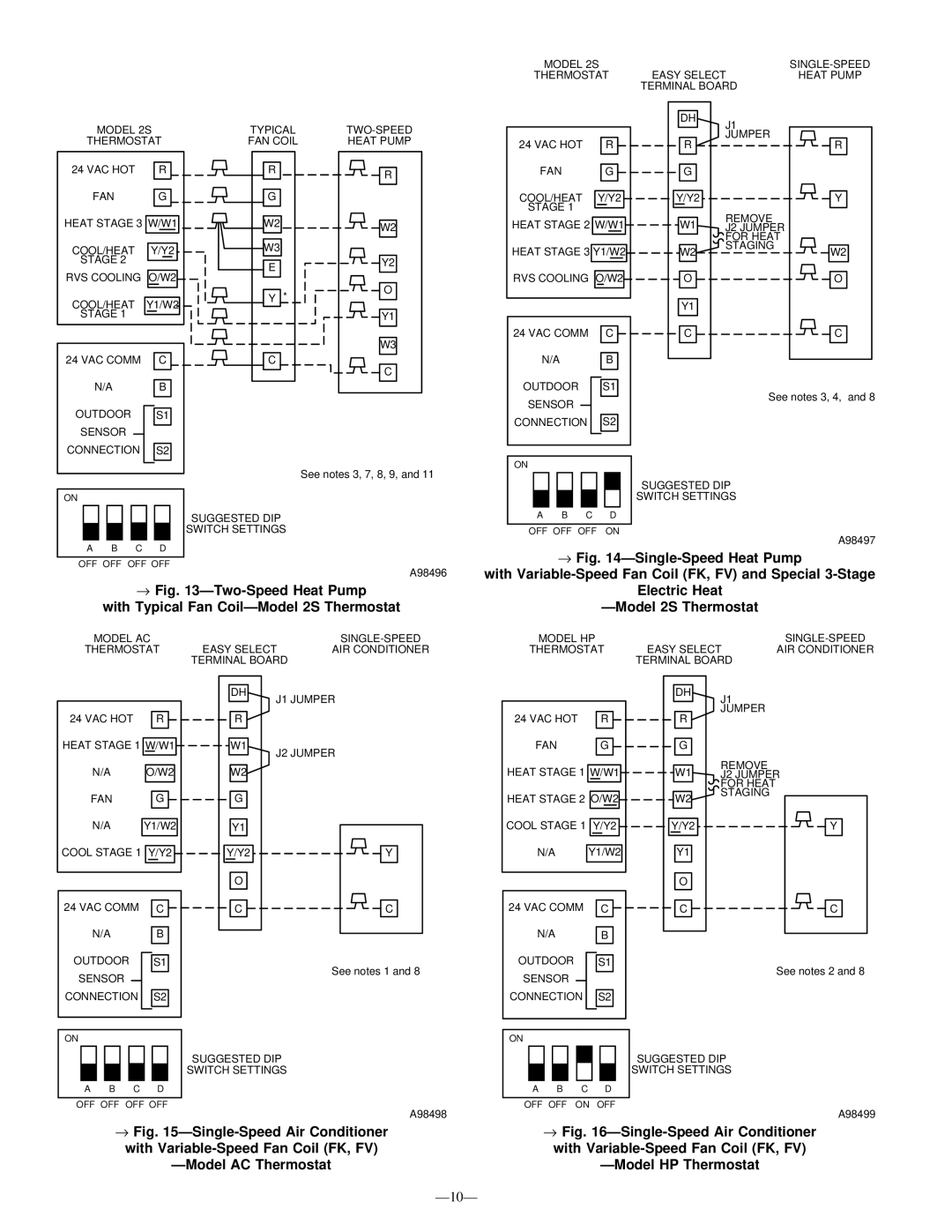 Bryant TSTAT instruction manual → ÐSingle-Speed Heat Pump 