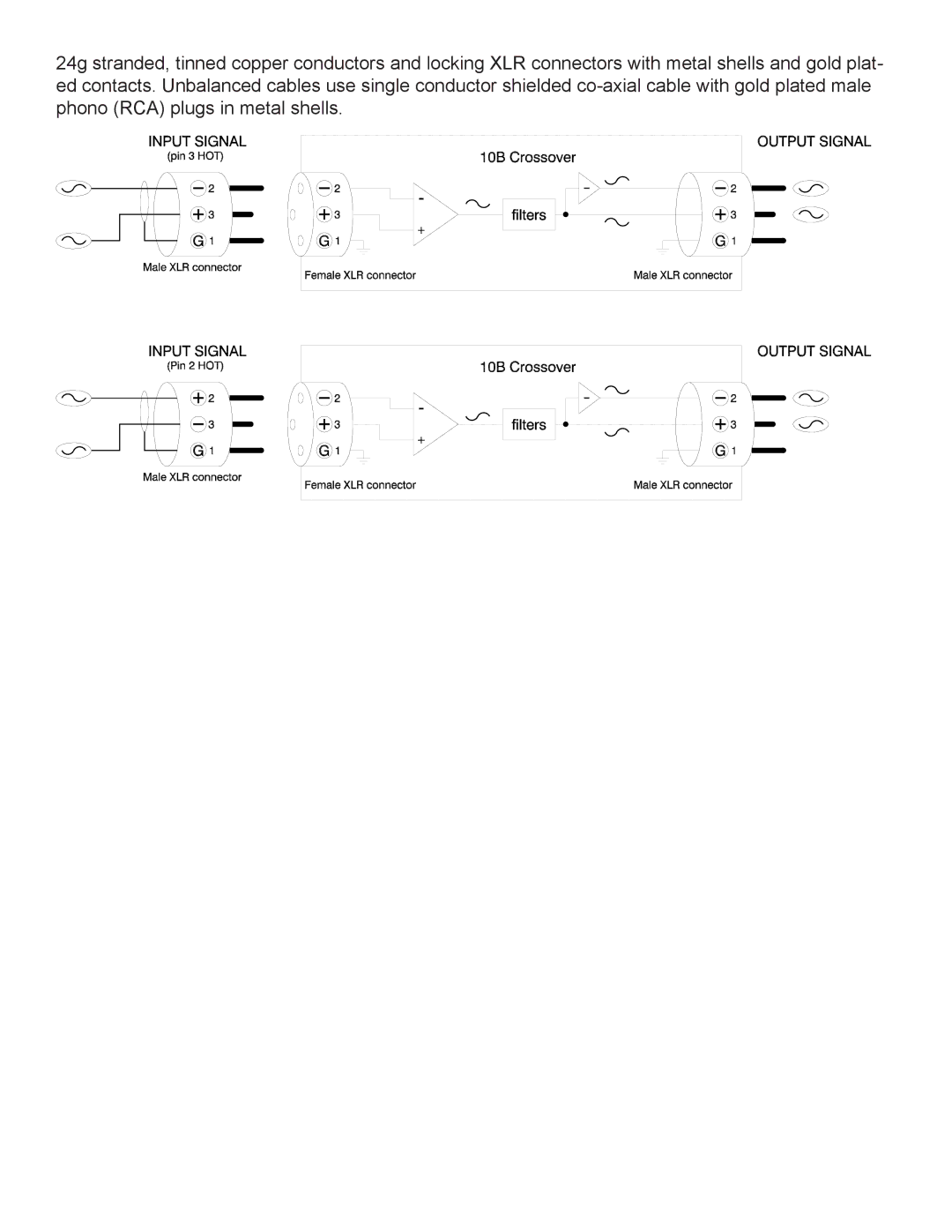 Bryston 10B-LR, 10B-SUB, 10B-STD owner manual 