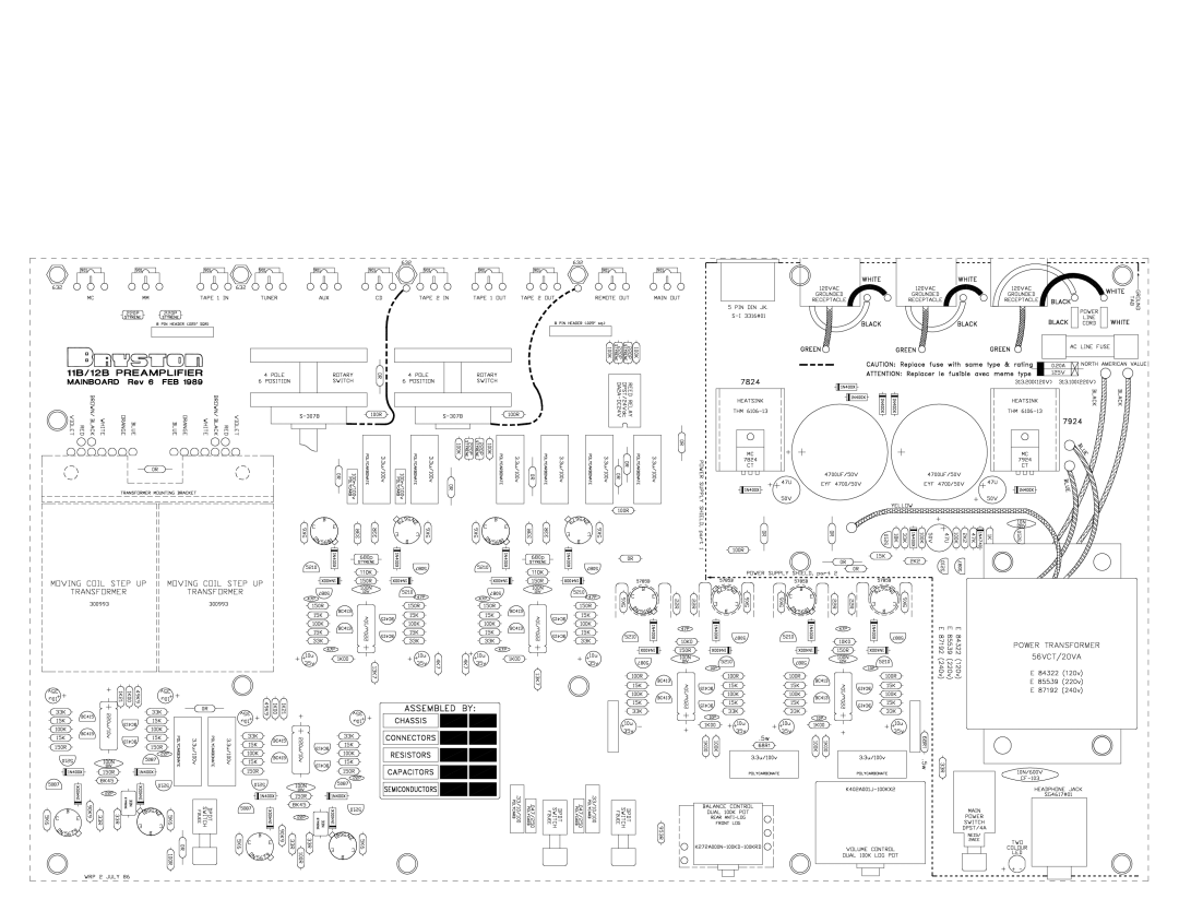 Bryston 11B, 12B manual 