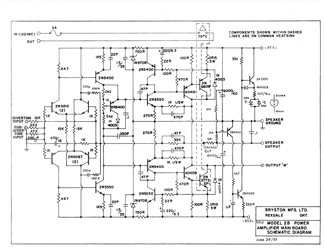 Bryston 2B owner manual 