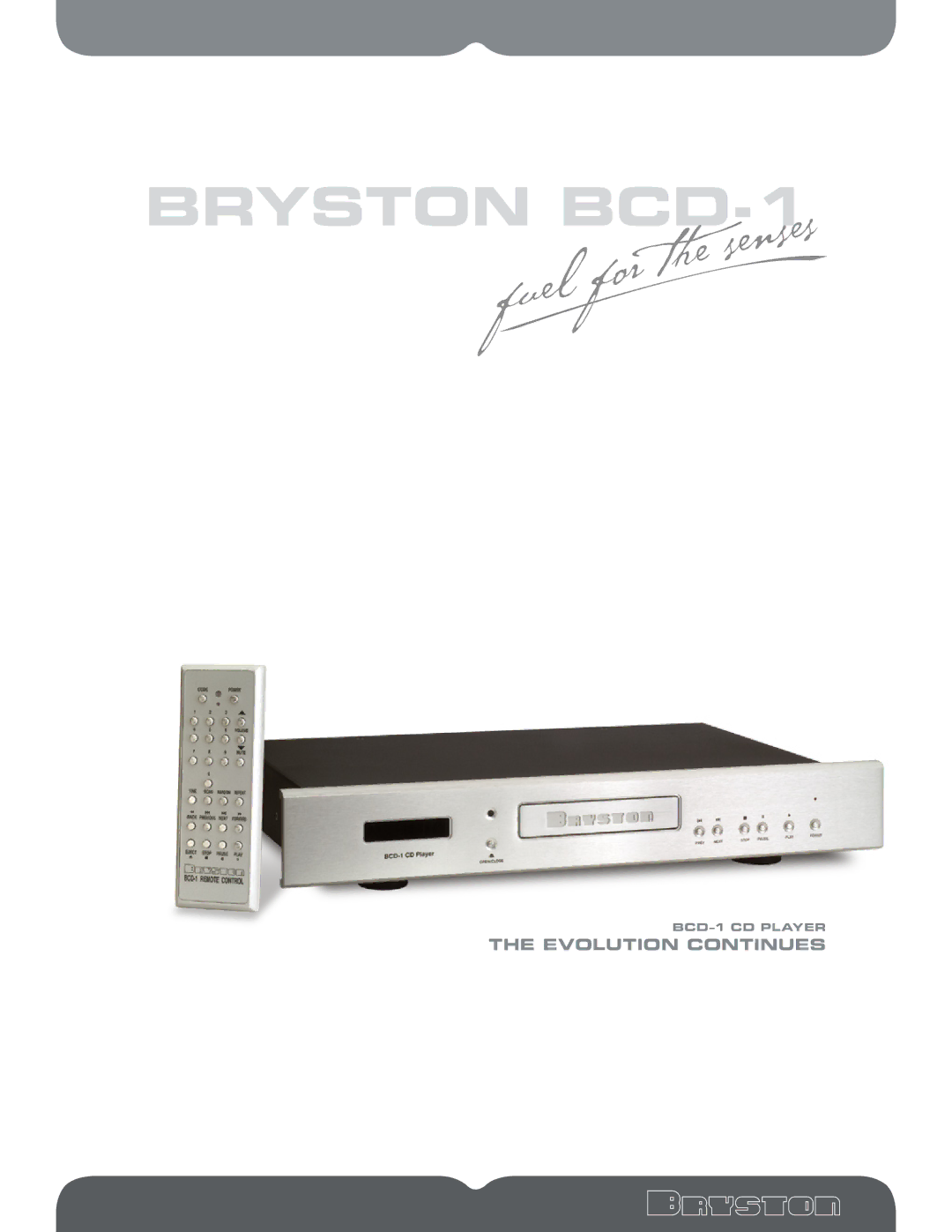 Bryston manual Bryston BCD-1 