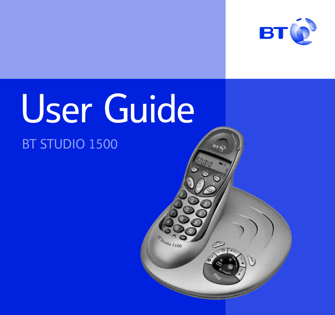 BT 1500 manual User Guide 