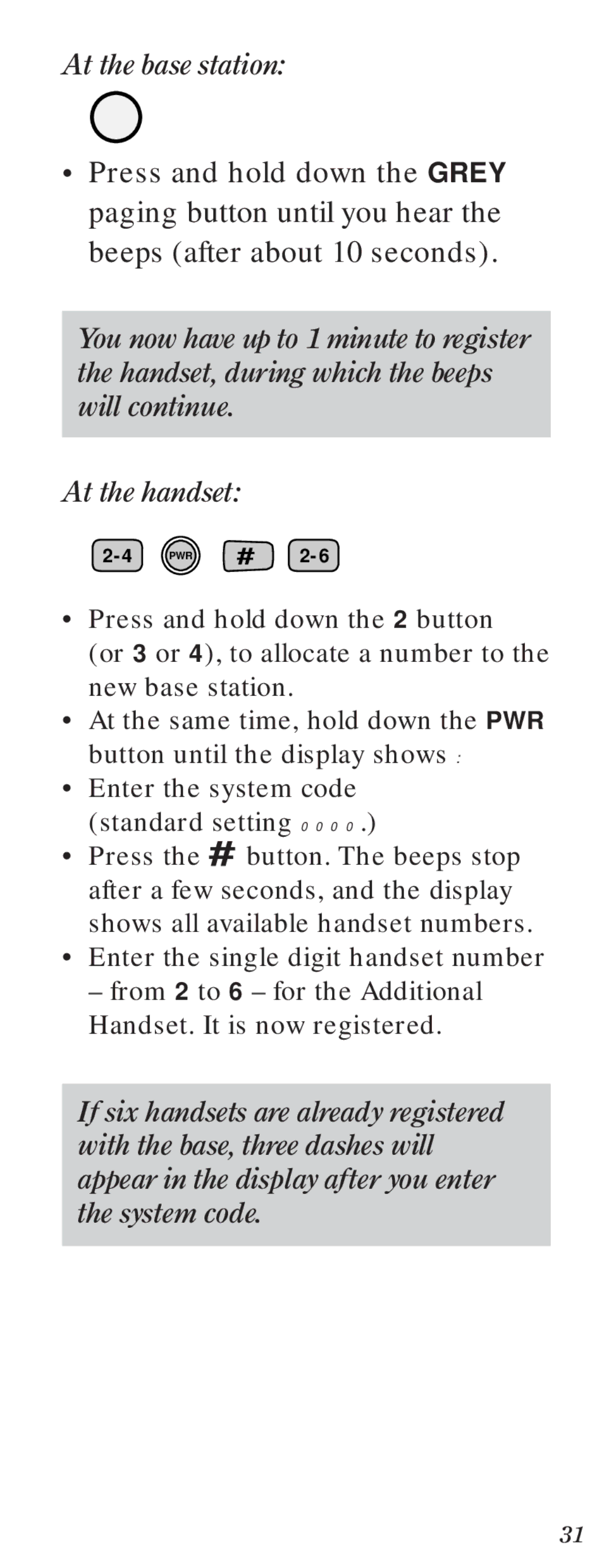 BT 2000 user manual Pwr # 