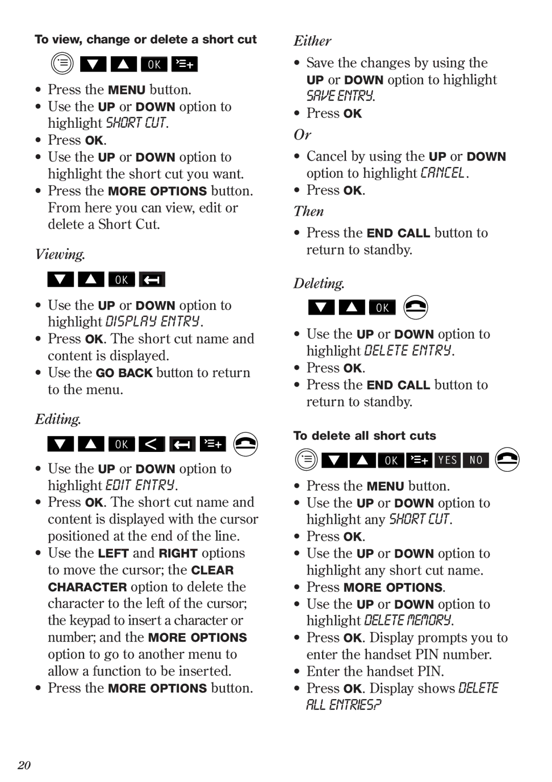 BT 2011 manual Viewing 