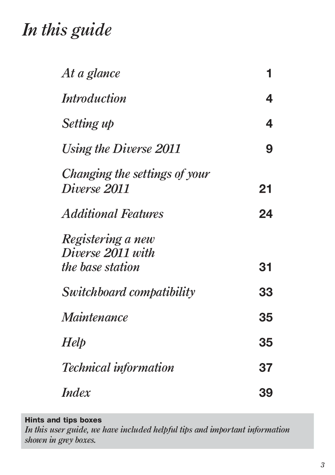 BT 2011 manual This guide 