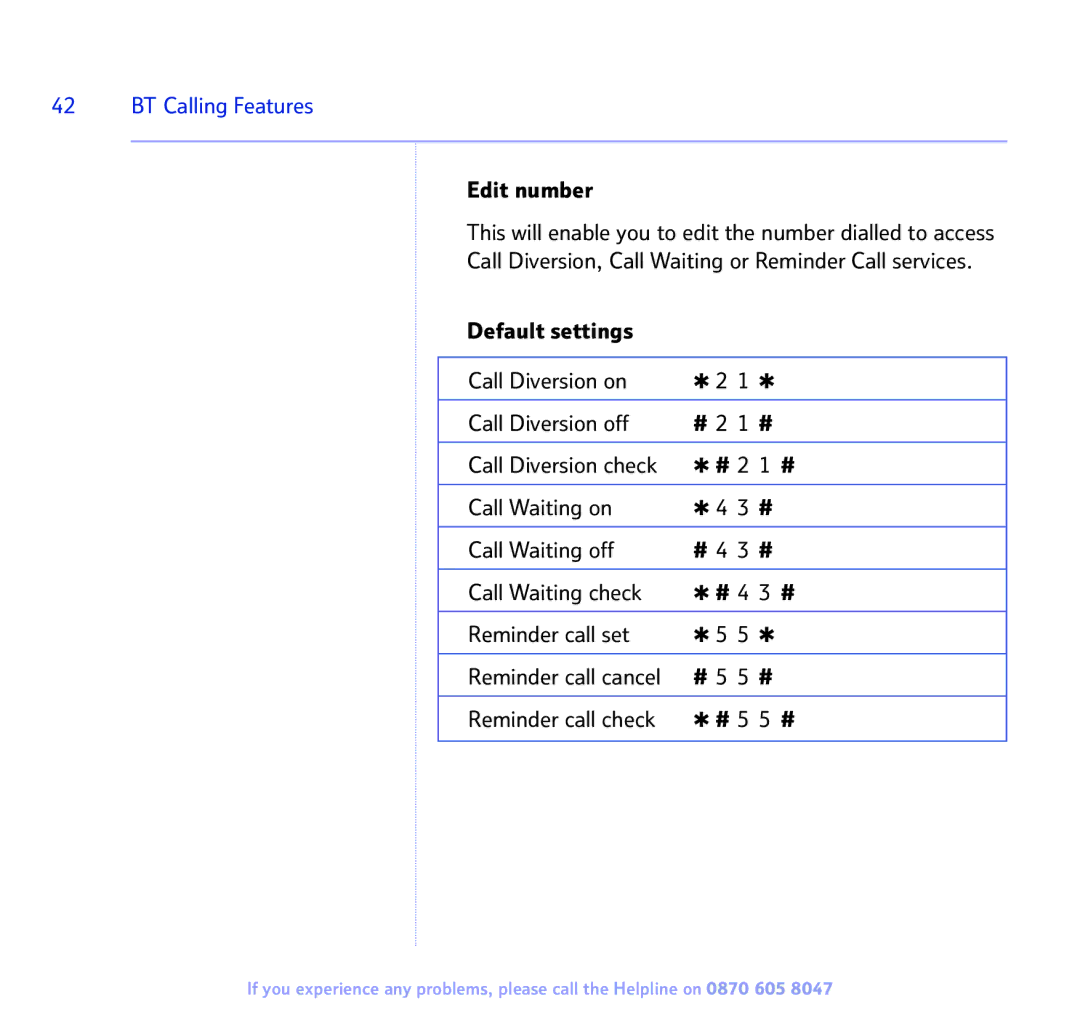 BT 2300 manual # 5 