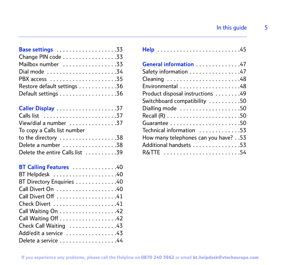 BT 3200 manual Help, This guide 