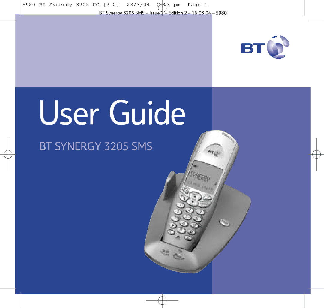 BT 3205 manual User Guide 