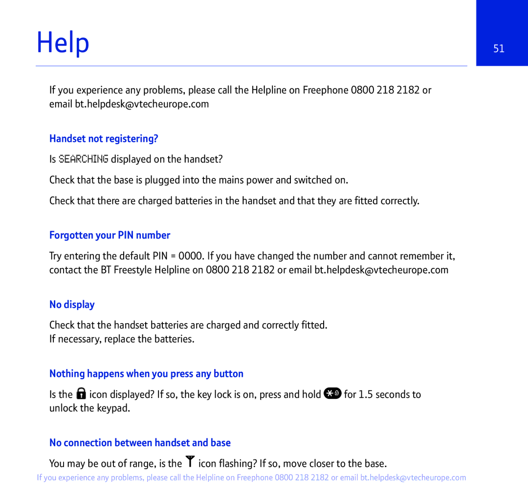 BT 335 manual Help 