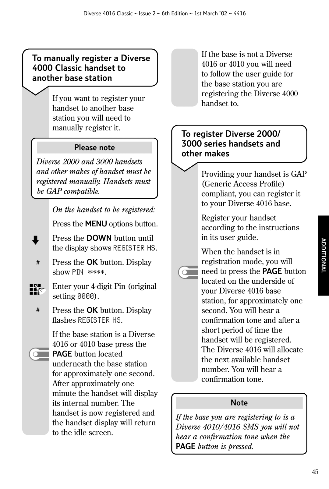 BT 4016 Classic manual Please note 