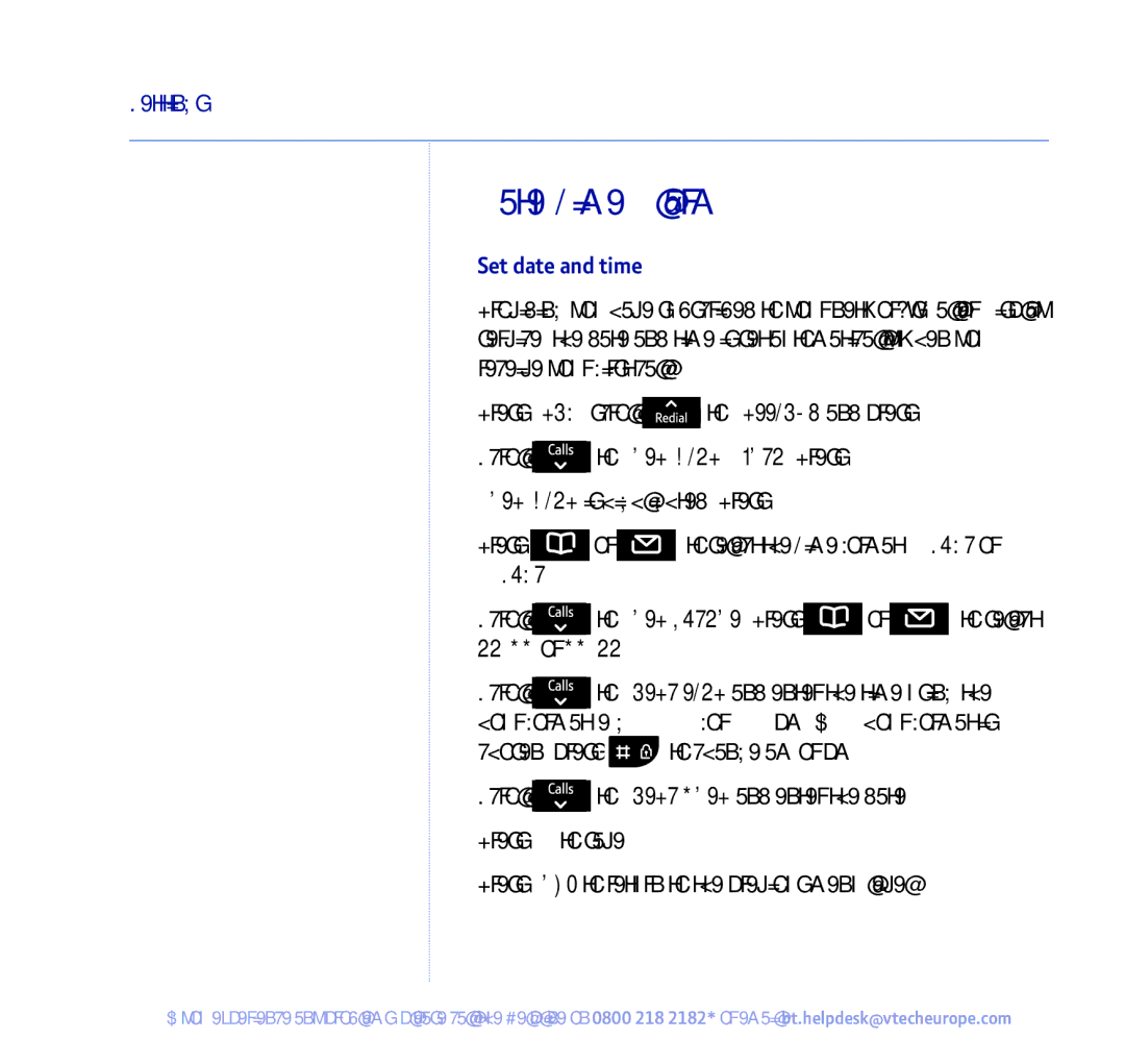 BT 450 manual Date/Time/Alarm, Hour, Set date and time 