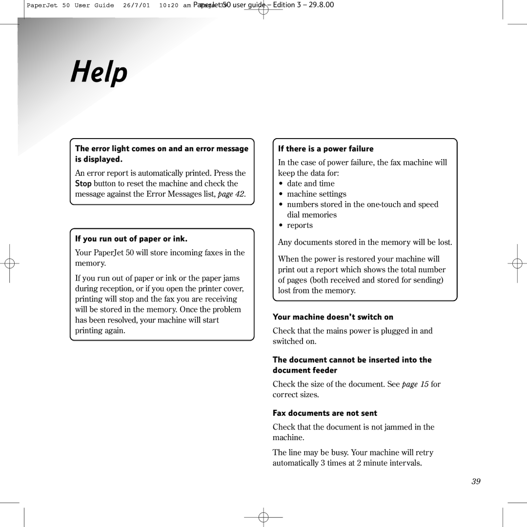 BT 50 manual Help 