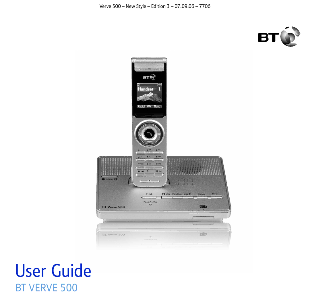 BT 500 manual User Guide 