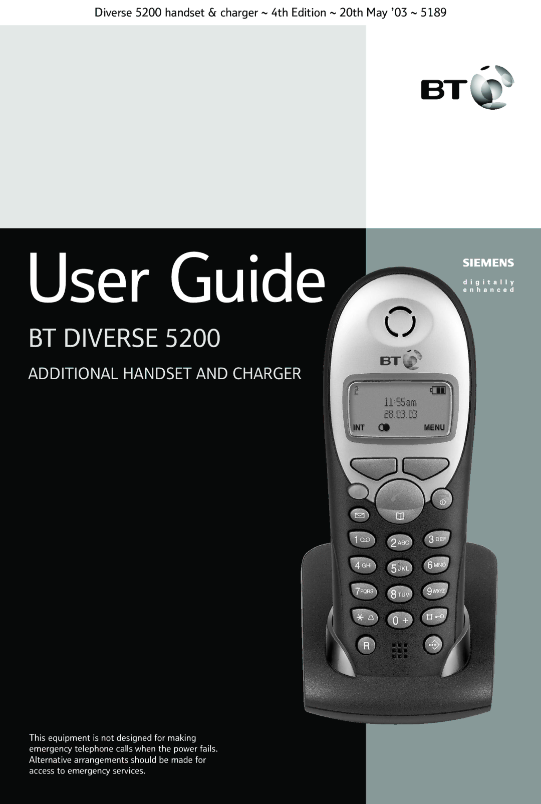 BT 5200 manual User Guide 