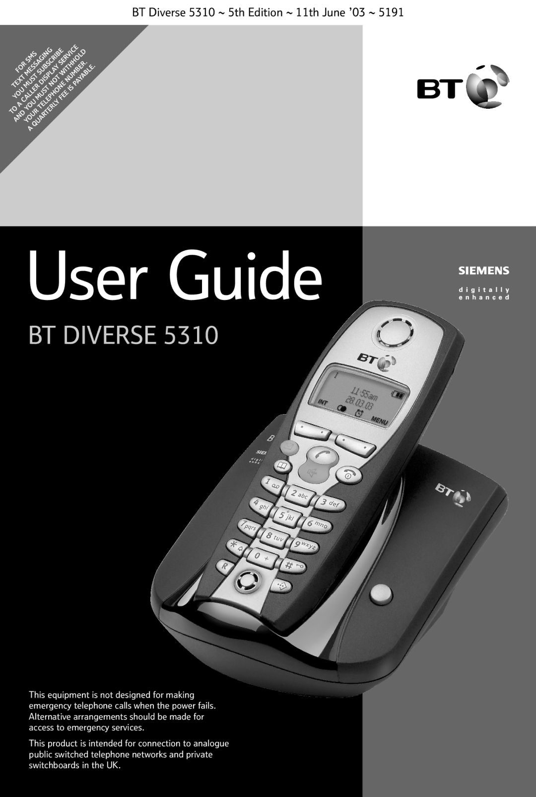 BT 5310 manual User Guide 