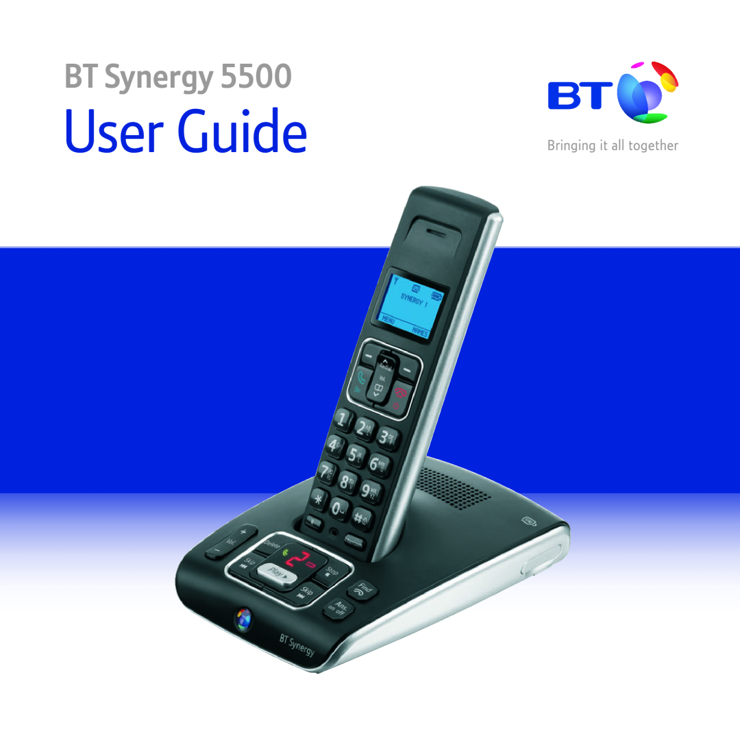 BT 5500 manual User Guide, BT Synergy 
