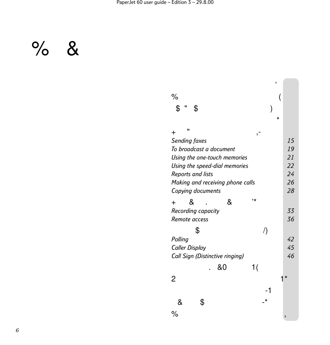 BT 60 manual This guide 