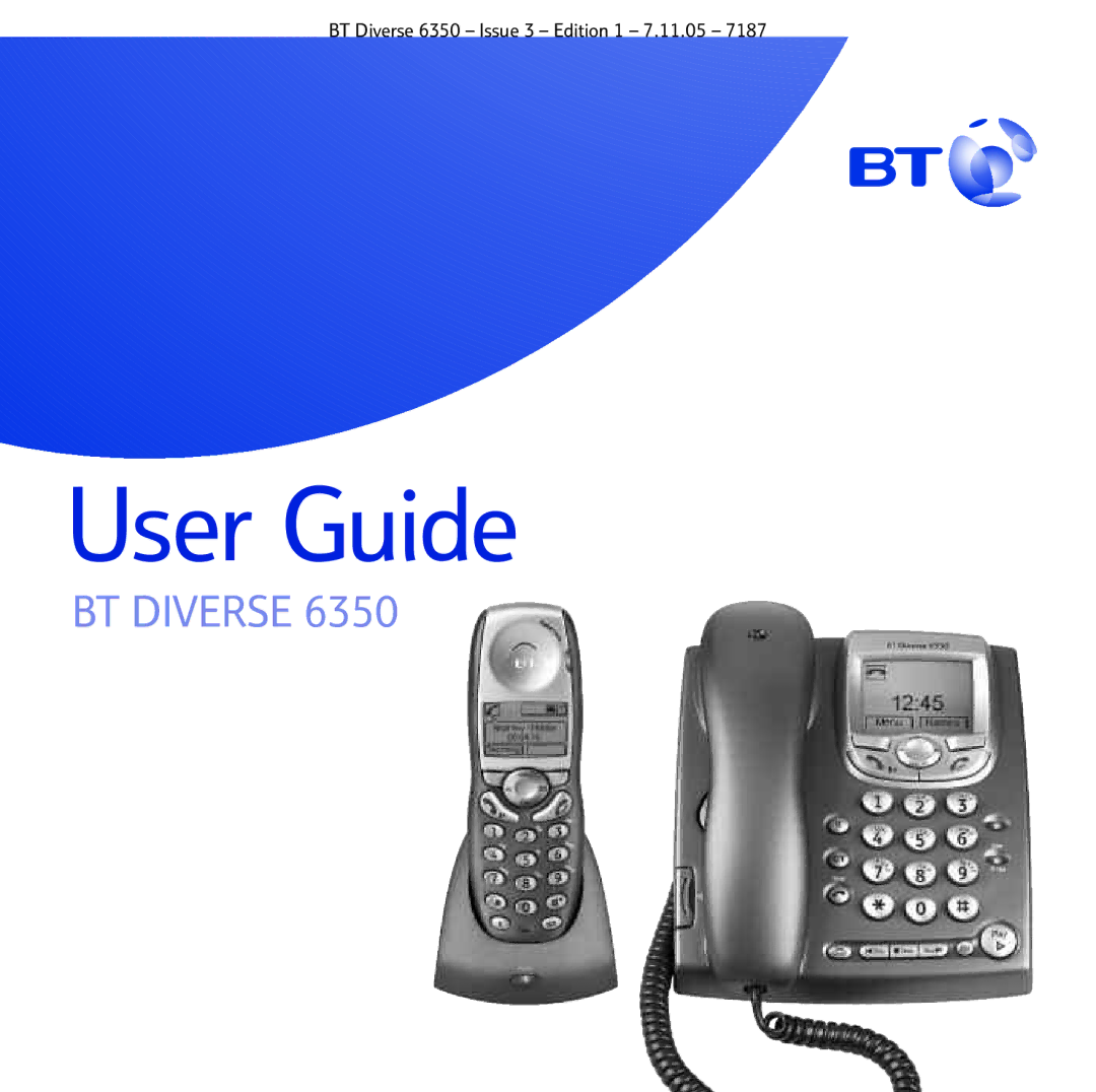 BT 6350 manual User Guide 