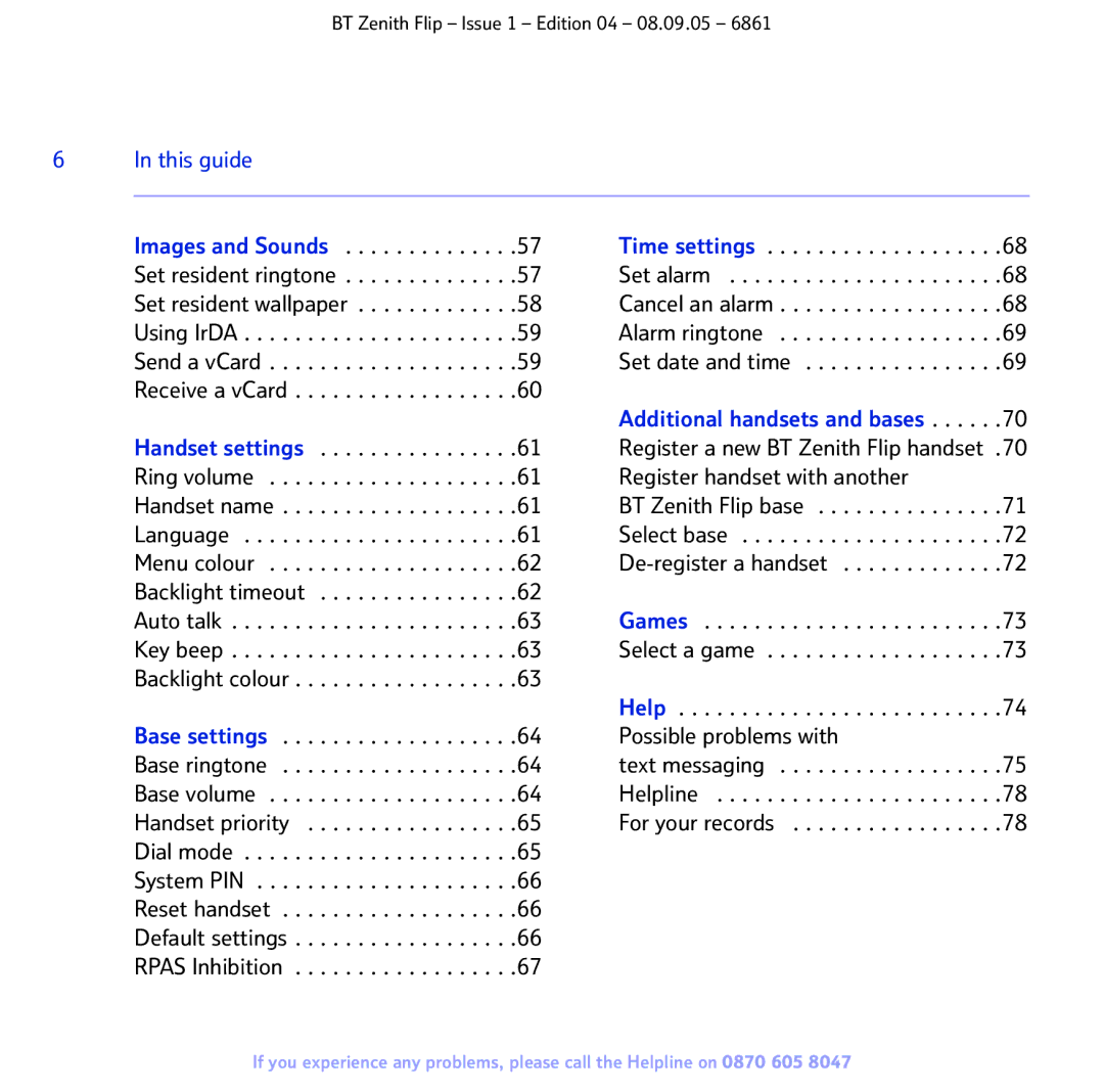 BT 6861 manual This guide 