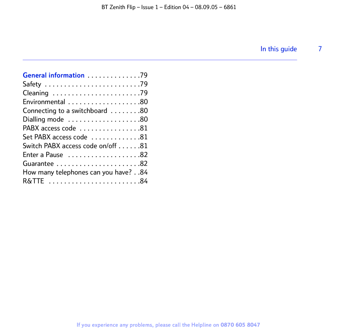 BT 6861 manual This guide 