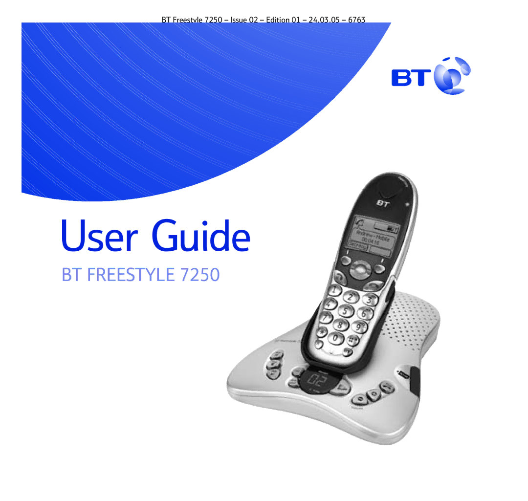 BT 7250 manual User Guide 