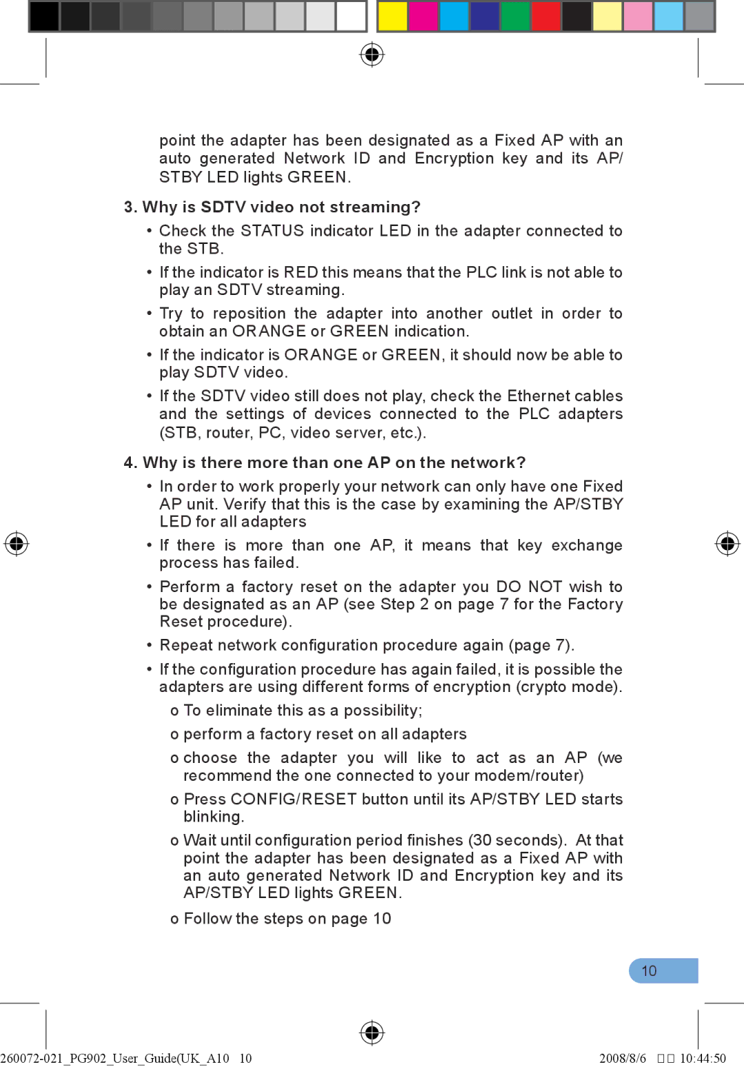 BT 902 manual Why is Sdtv video not streaming?, Why is there more than one AP on the network? 