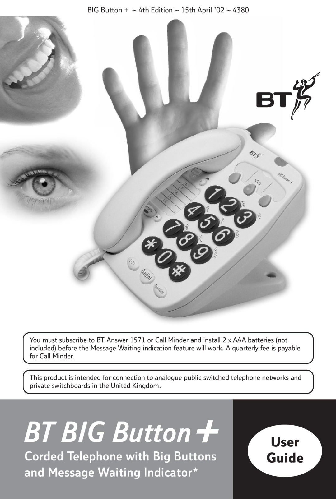 BT BIG Button + manual BT BIG Button+ 